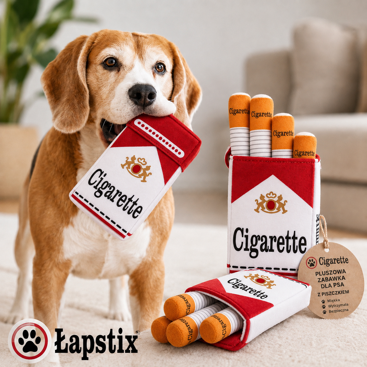 Łapstix – Zabawka do gryzienia i zabawy